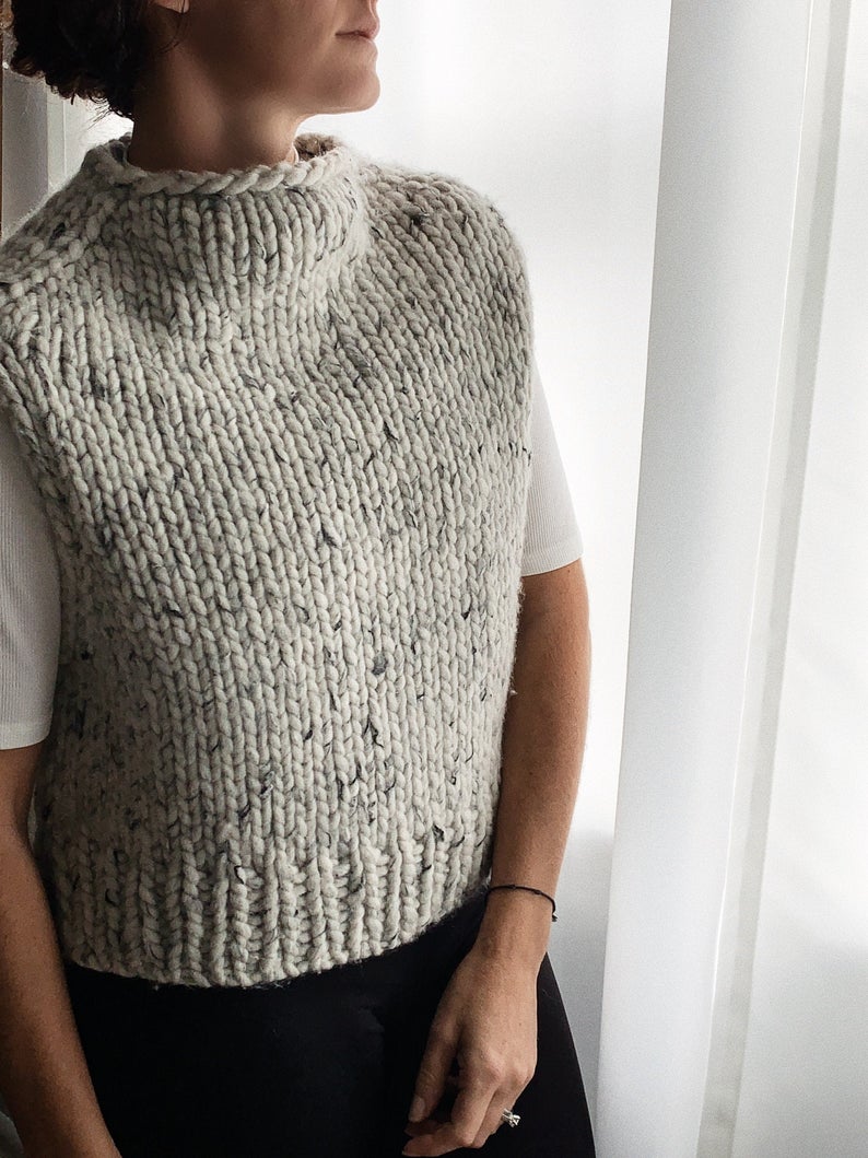 Chunky-Knit Sweater Patterns, Good For Beginner Knitters Too ... Finally Sweater Weather!