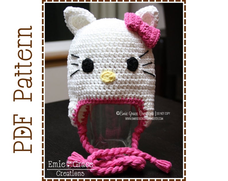 Get the Hello Kitty pattern via Etsy!