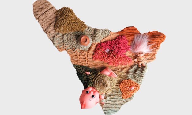 Crochet Art By Kllylmrck: ‘I Walked A Landscape With My Fingers: Drown’
