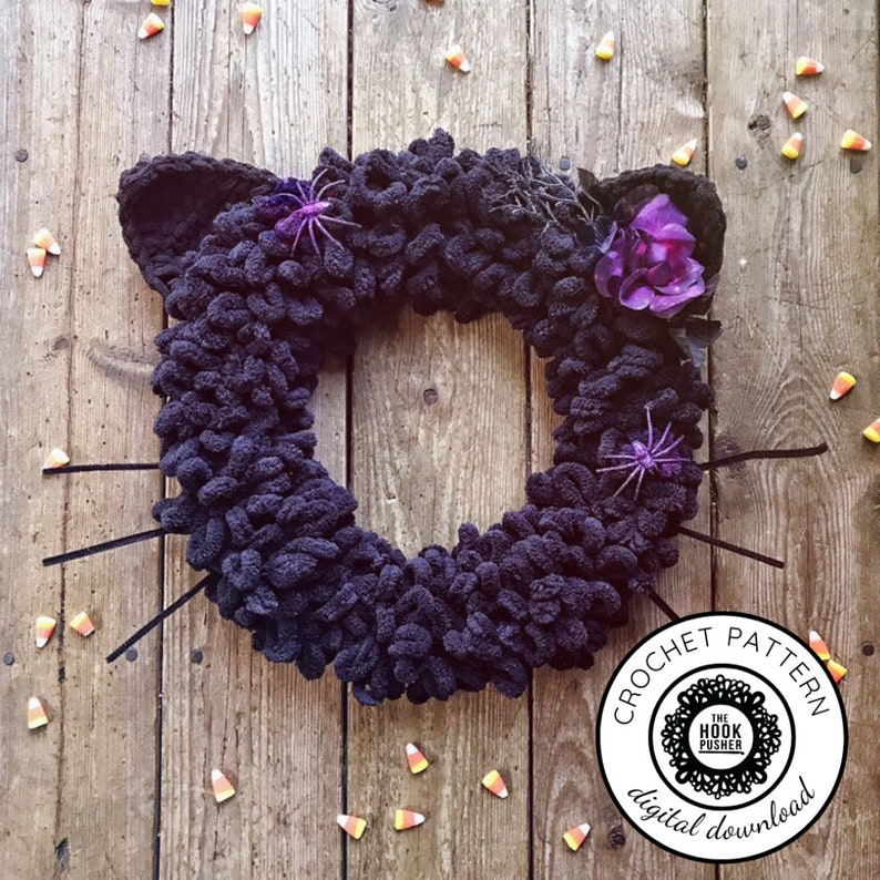 Designer Spotlight: Fun & Funky, Sometimes Spooky, Halloween Wreaths For Knitters & Crocheters