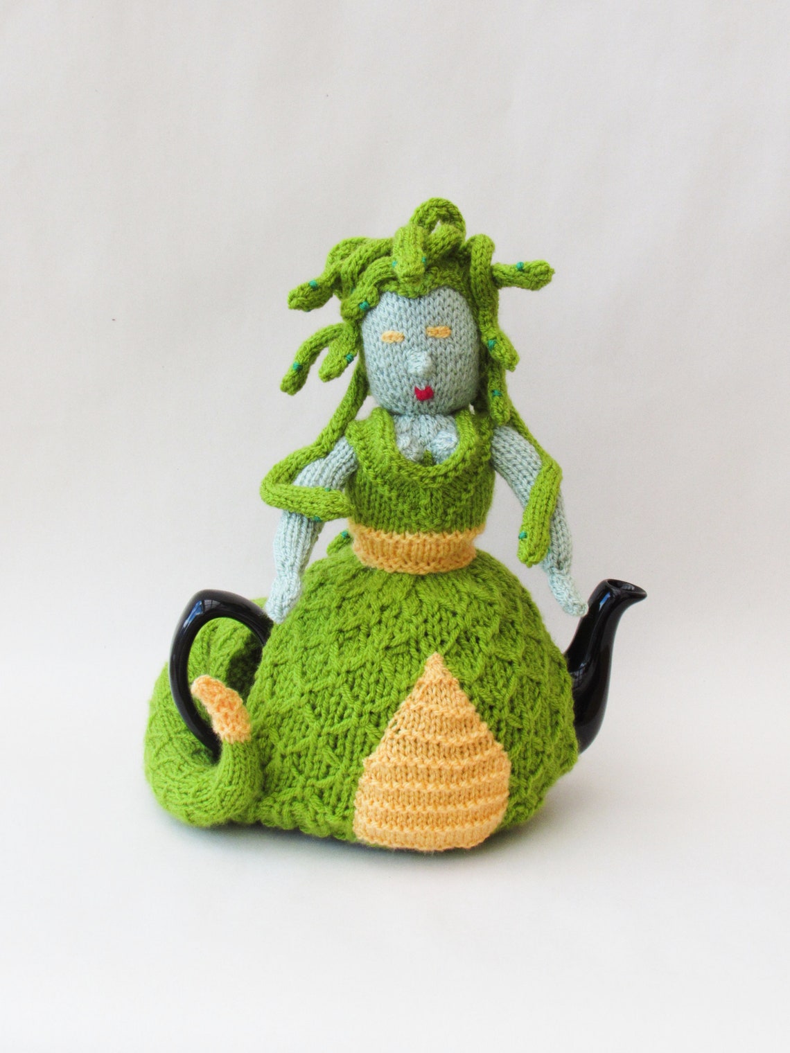 Designer Spotlight: Unusual Tea Cosy Patterns For Knitters, Designed By Susan Cowper of Tea Cosy Folk