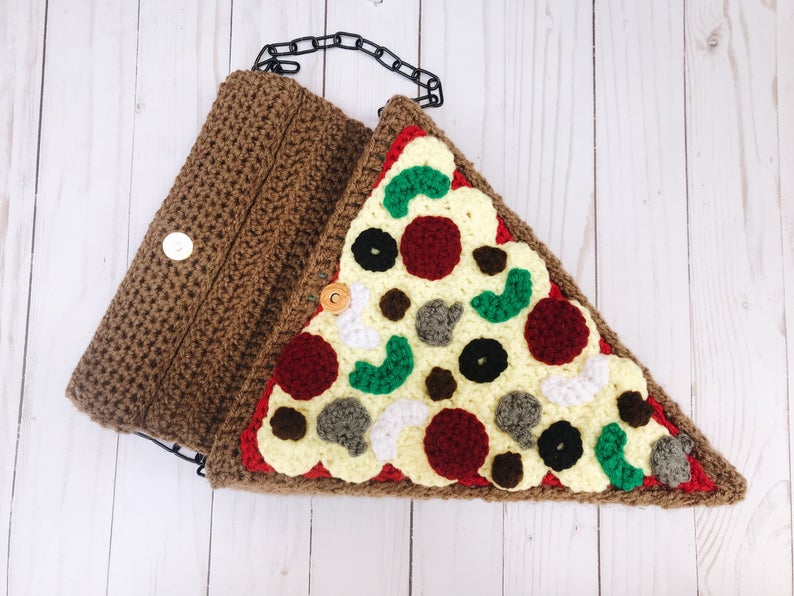 Get the pizza pattern! #crochet