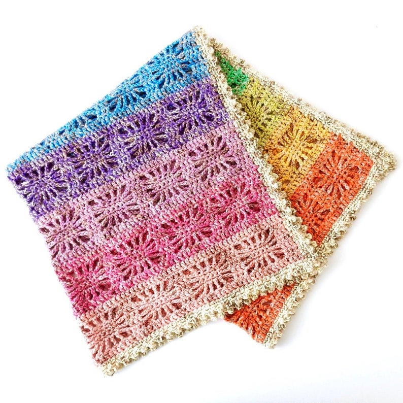 Crochet a Fun & Colorful Rainbow Spirit Baby Blanket