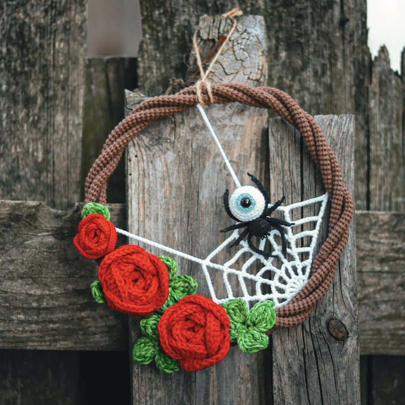 Designer Spotlight: Fun & Funky, Sometimes Spooky, Halloween Wreaths For Knitters & Crocheters