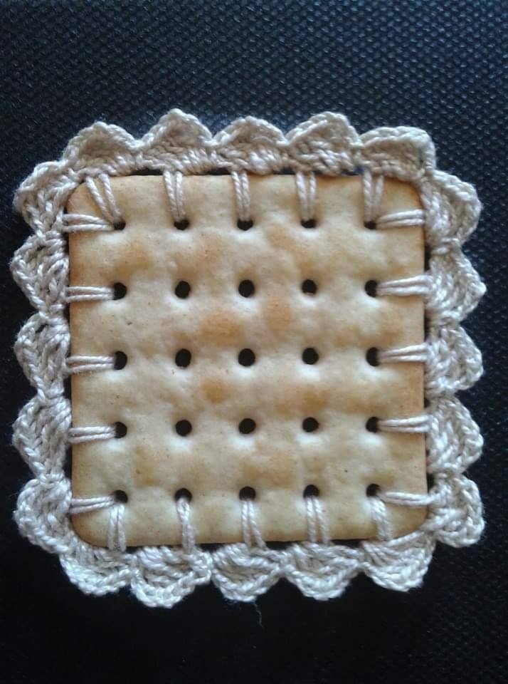 The Delicate Nature Of Embroidering On A Cracker ... Some May Even Say Questionable ... But Not Me