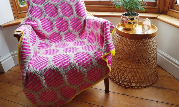 Crochet a Neon Fizz Throw … It’s Bright and Beautiful!