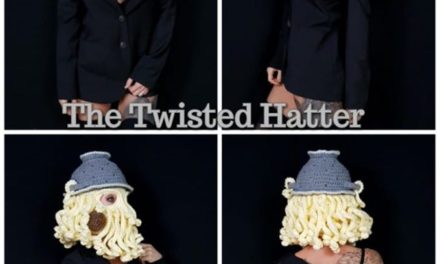 PATTERN NOW AVAILABLE! They Asked Her For a ‘Flying Spaghetti Monster With a Colander as a Hat’ … Holy Meatballs!