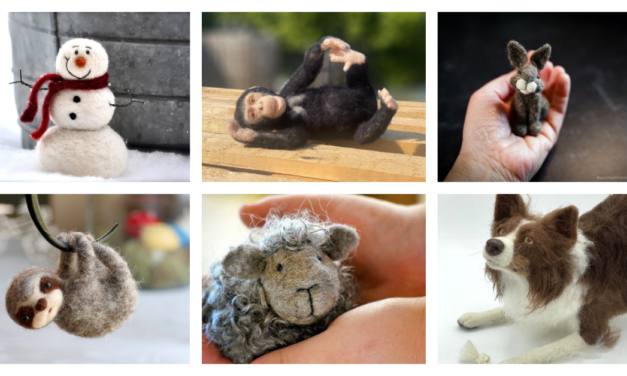 Designer Spotlight: Beautiful Needle Felting Kits Featuring Your Favorite Furry Critters And More