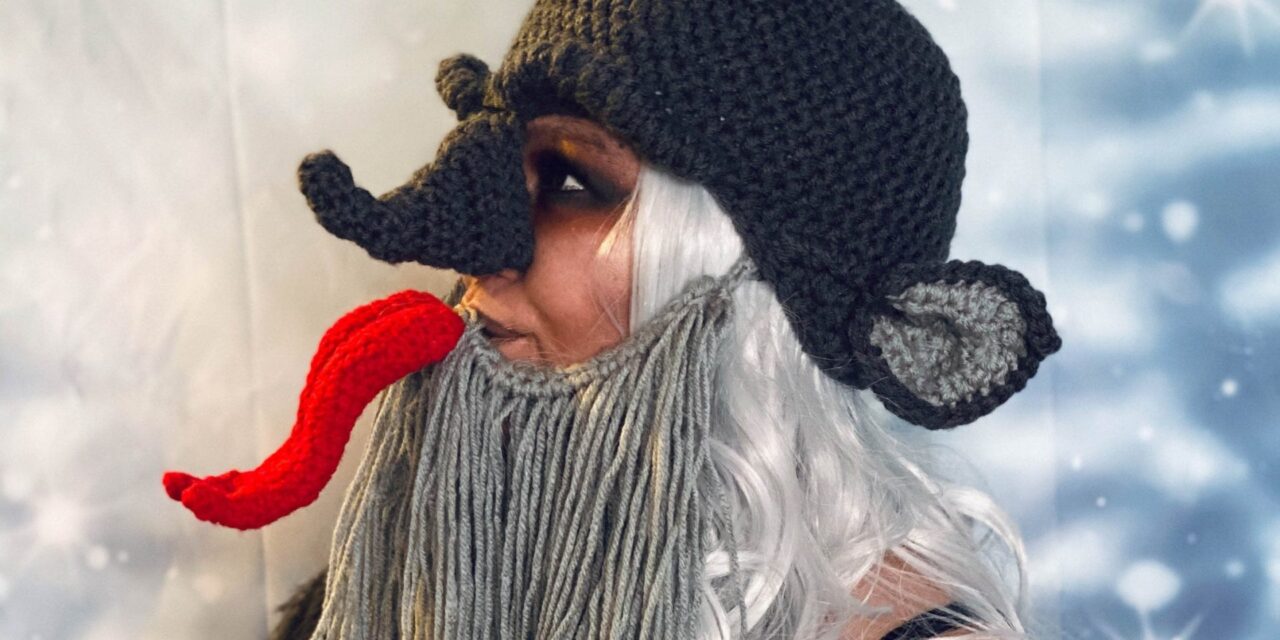 Crochet a Quirky Krampus Cosplay For Christmas … He KNOWS When You’ve Been BAD.