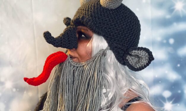 Crochet a Quirky Krampus Cosplay For Christmas … He KNOWS When You’ve Been BAD.