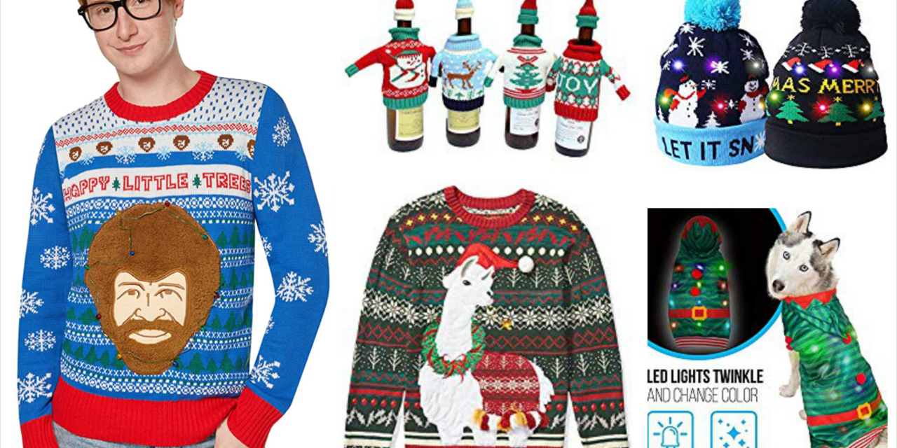 The Best Pre-Made ‘Ugly Christmas Sweaters’ For Crafty Knitters ...