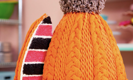 Yes, You CAN Bake a Cake That Looks Like Exactly Like A Cable-Knit Beanie … Must Be Seen To Be Believed!