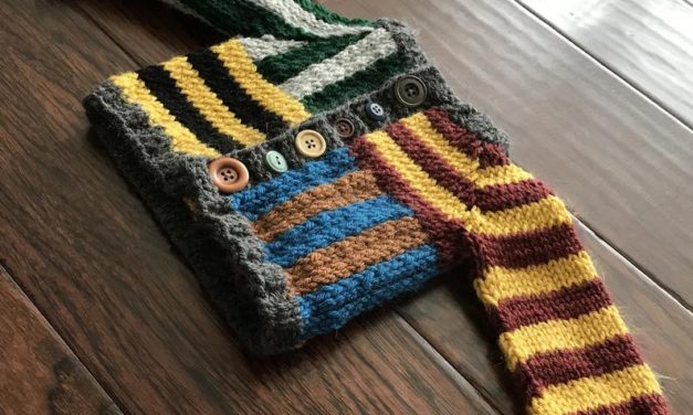 Knit a Colorful Harry Potter-Inspired ‘House Spirit Cardigan’