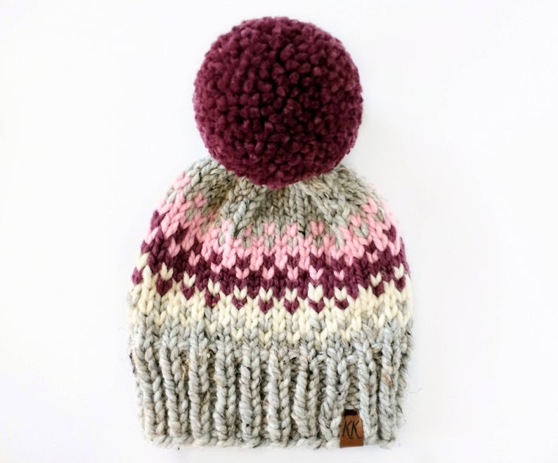 Designer Spotlight: Easy Knit Hat Patterns Designed By Destiny Meyer, Including One Like Prince Archie's 'Bobble' Pom-Pom Hat!