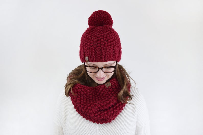 Designer Spotlight: Easy Knit Hat Patterns Designed By Destiny Meyer, Including One Like Prince Archie's 'Bobble' Pom-Pom Hat!