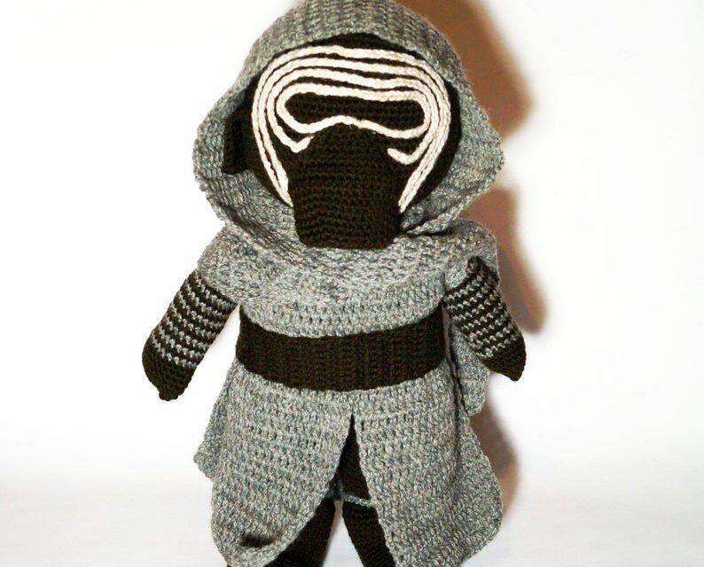 Star Wars Fans … You Can Crochet a 20-Inch Kylo Ren Amigurumi!
