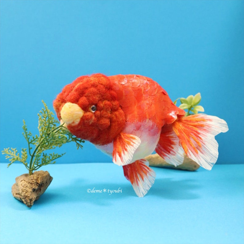 You'll Love Hikaru Yahagi's Needle Felted Goldfish!