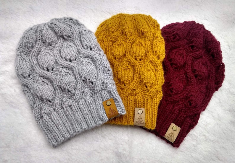 Get the knit pattern designed by Jenny Noto of Wanded #knitting