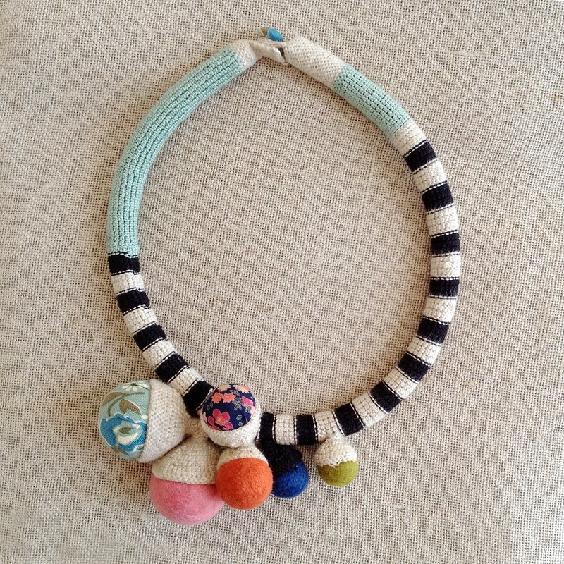 Weird, Wacky, Whimsical, Wonderful ... There Are Not Enough W Words To Fully Describe My Love For This Fiber Art Jewelry