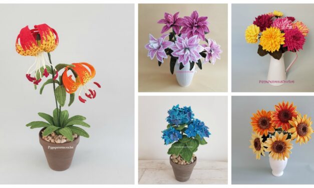 Designer Spotlight: Yes, You Can Crochet Astonishingly Life-Life Flowers, Designed By Pippa Patterns