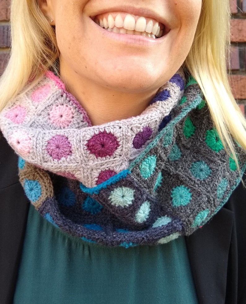 Crochet a Gorgeous Cityscapes Scarf Designed By Astri Bowlin