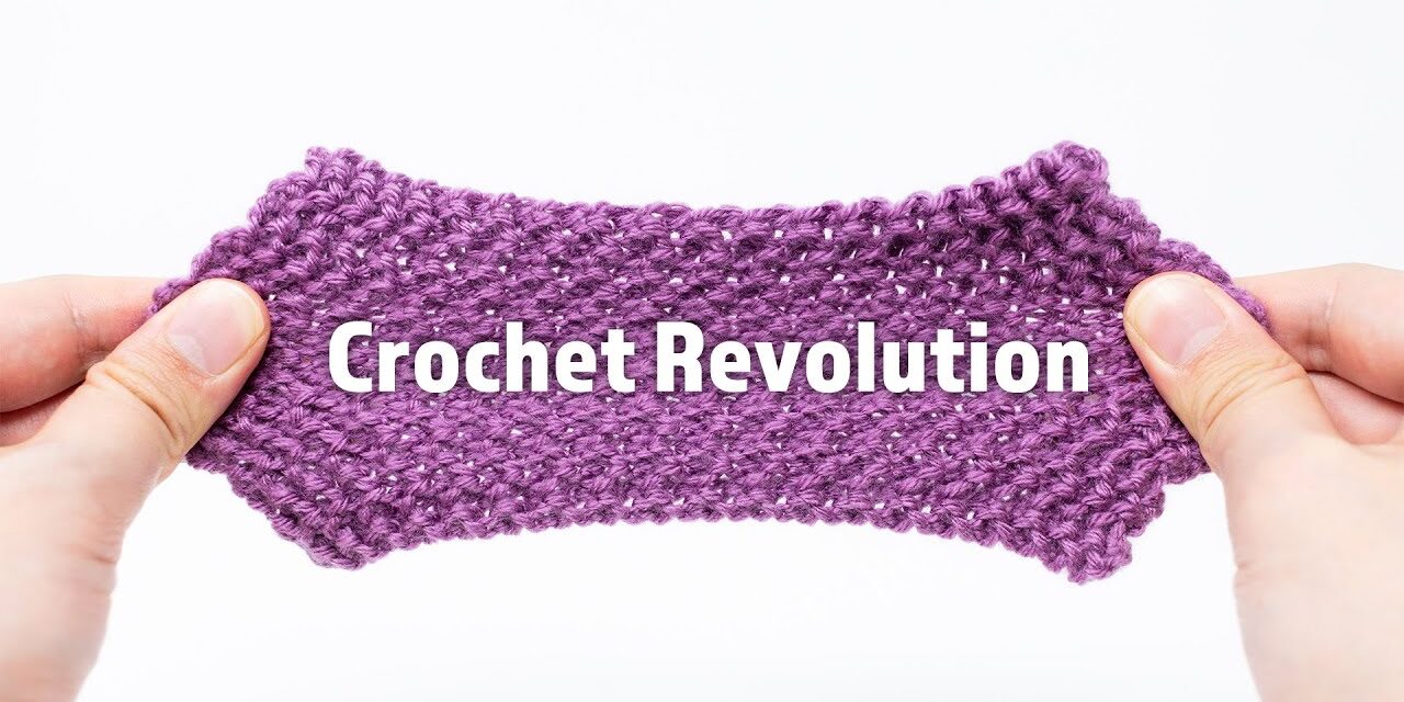 Yes, Crochet Can Create a Stretchy Fabric … This Japanese Technique Proves It!