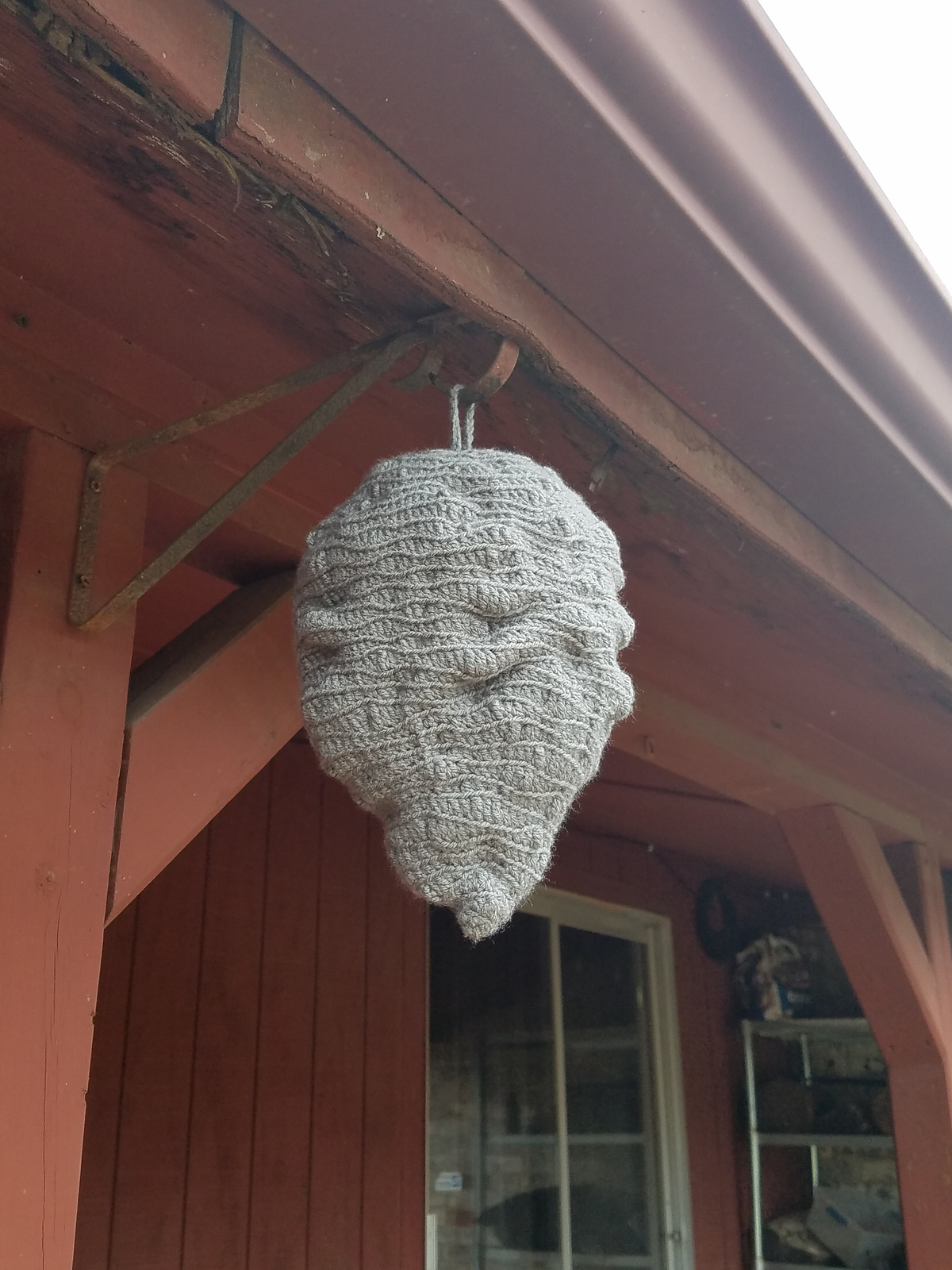 10+ Faux Wasp Nest Decoy Patterns For Crocheters and One For Knitters Too