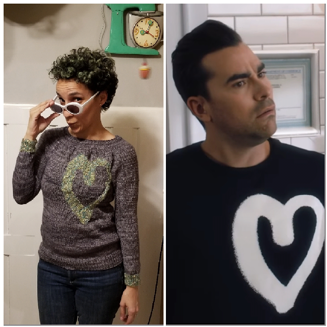 Fans Of Schitt's Creek, This Knitter's Got You - 7 Designs David Rose Wore, Re-Imagined As Sweaters