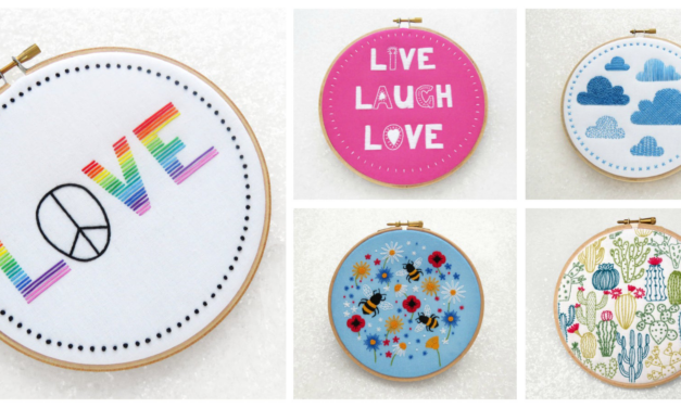 Designer Spotlight: The Best Embroidery Kits and Patterns By Oh Sew Bootiful … And Yes, They’re Oh So Beautiful!