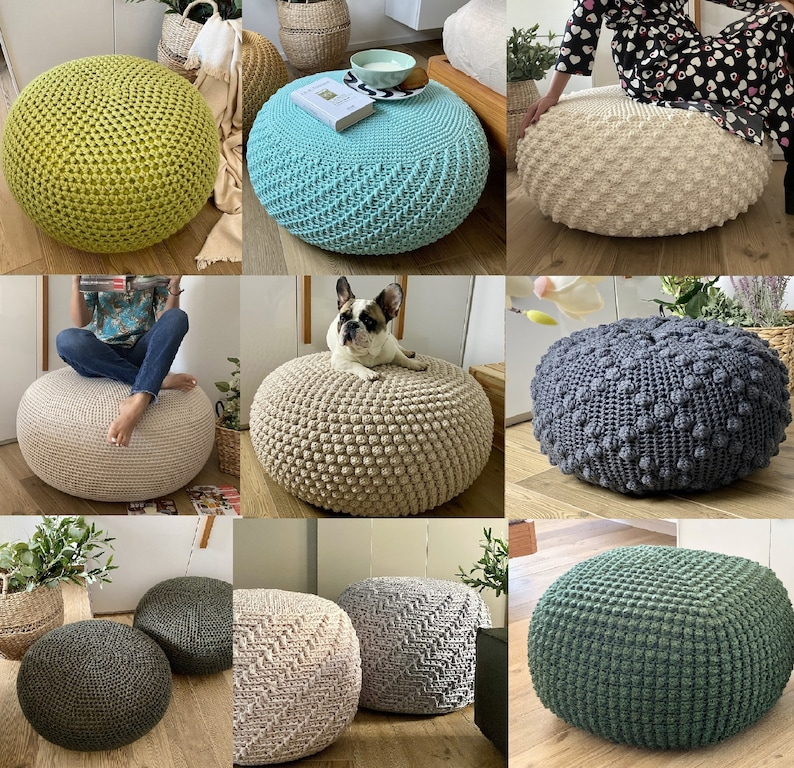 Designer Spotlight: Crochet Purses and Poufs, Patterns Designed By Tatiana of isWoolish
