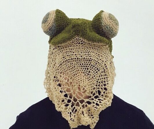 Custom Frog Masks By HAAaaa ... Artistic Crochet & Cosplay Hook Up!