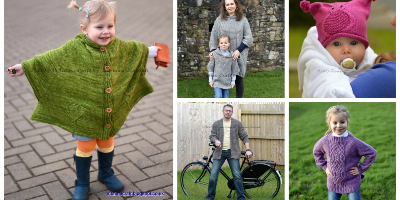 Designer Spotlight: Gorgeous Knit Patterns For All Ages, Designed By Tanya of ViTalinaCraft
