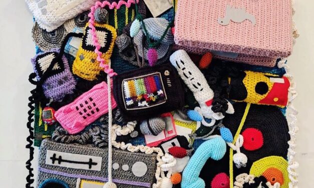 Amazing ‘Techstile’ Blanket Crocheted By Craftivist Collaborative, Threadwinners