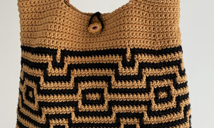 Crochet a Marvelous Maze Bag, Designed By Carol Ibbetson