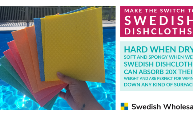 Swedish Dishcloths From Swedish Wholesale Are Stylish, Reusable and Eco-Friendly Too