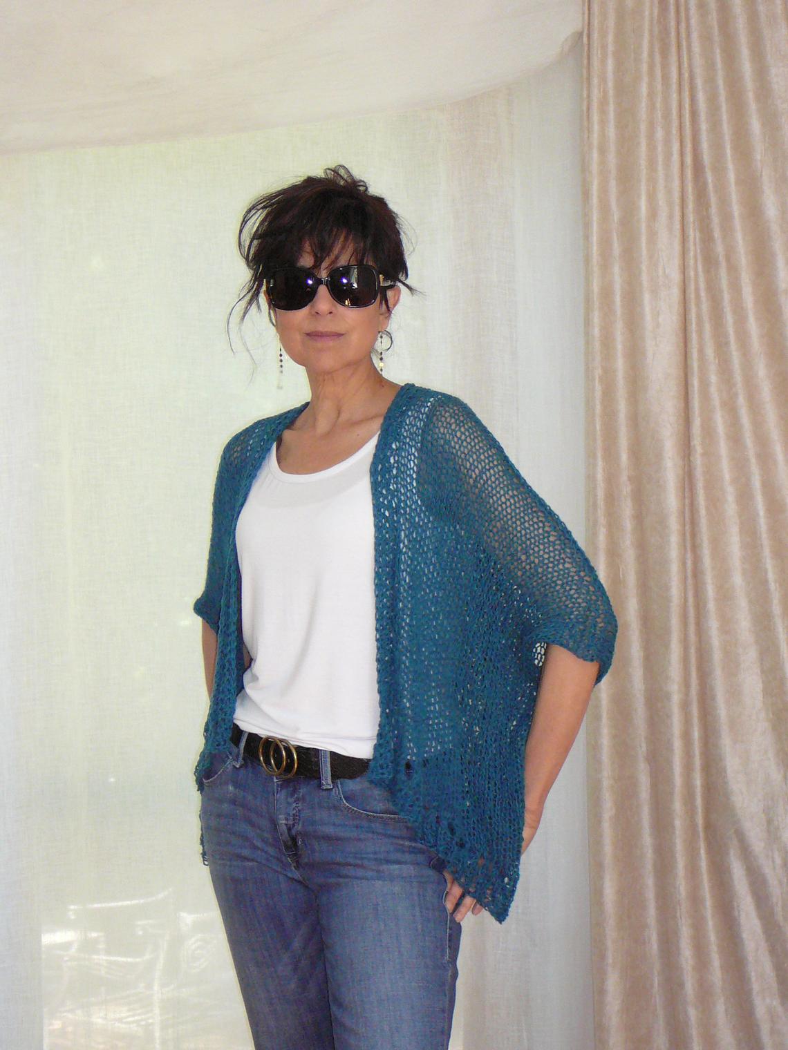 Knit Your Inner Goddess A Gorgeous, Glamorous Summer Fling Topper Designed By The Knitty Contessa