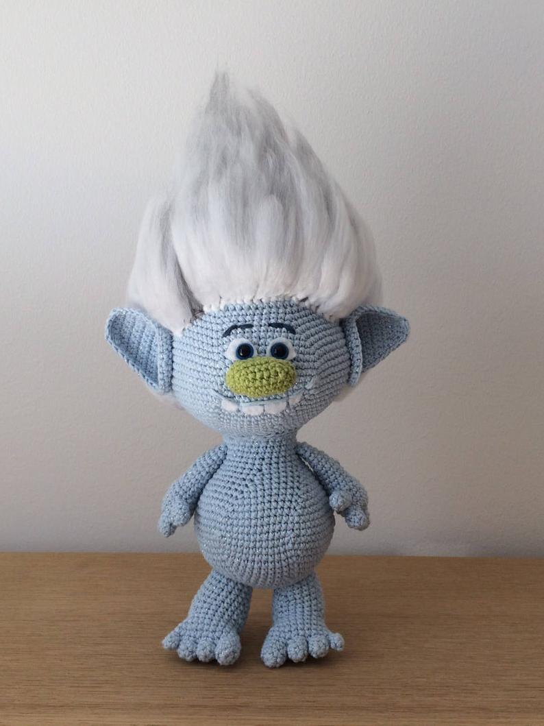 crochet patterns inspired by Trolls #crochet #amigurumi