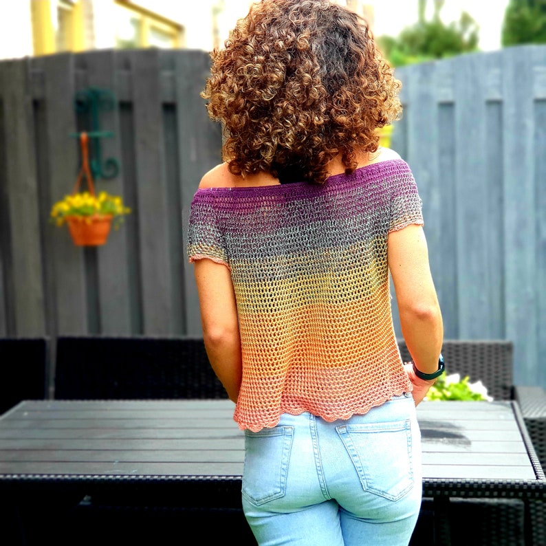 Crochet a Summer Smoothie Top, Cute, Stylish and Just Perfect