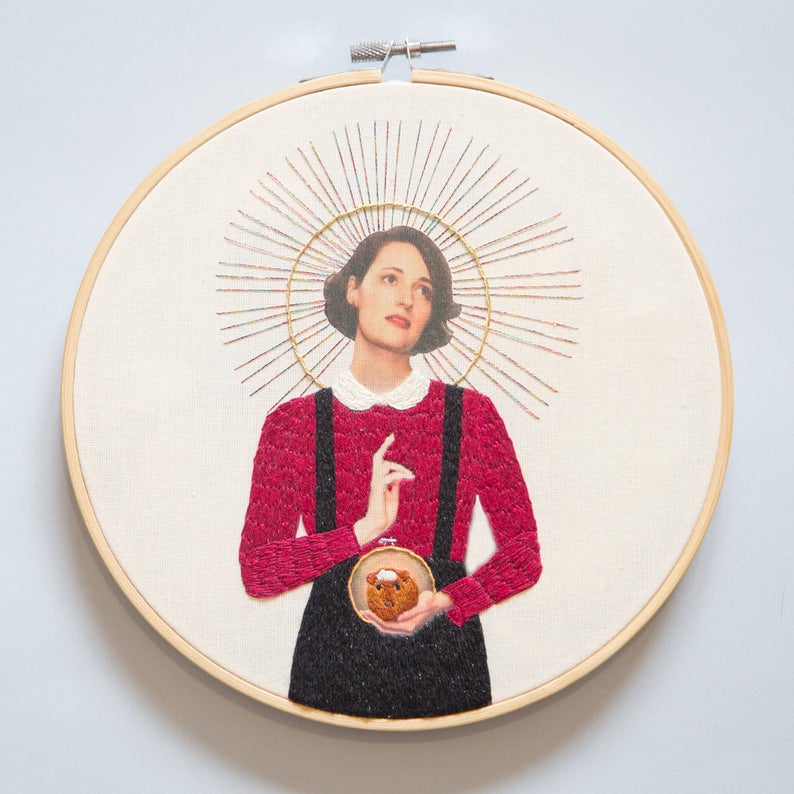 Hoop Art By Minia Banet #embroidery #hoopart