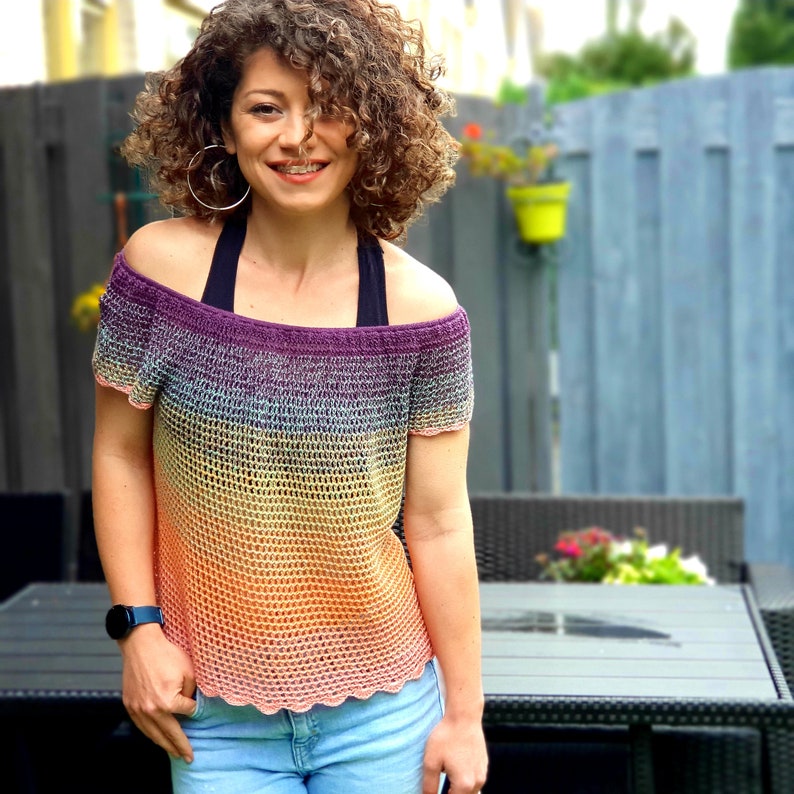 Crochet a Summer Smoothie Top, Cute, Stylish and Just Perfect