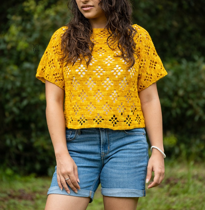 Designer Spotlight: Cute Crochet Tops and More From Brianna of Yay For Yarn Shop
