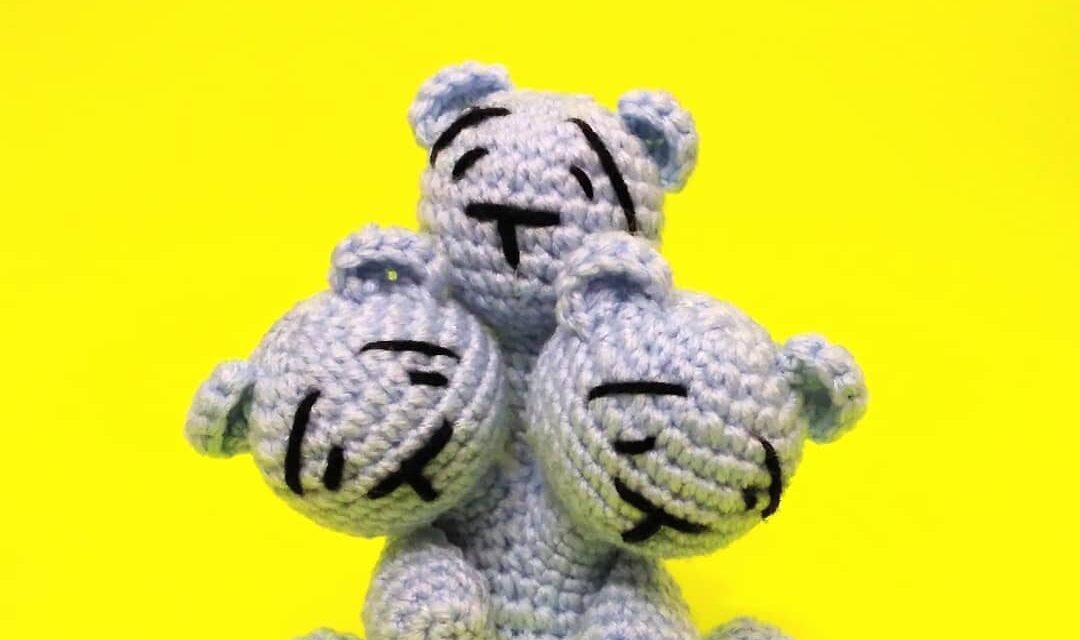 Crochet a Creepy Three-Headed Teddy Bear With This Pattern From Cult Amigurumi!