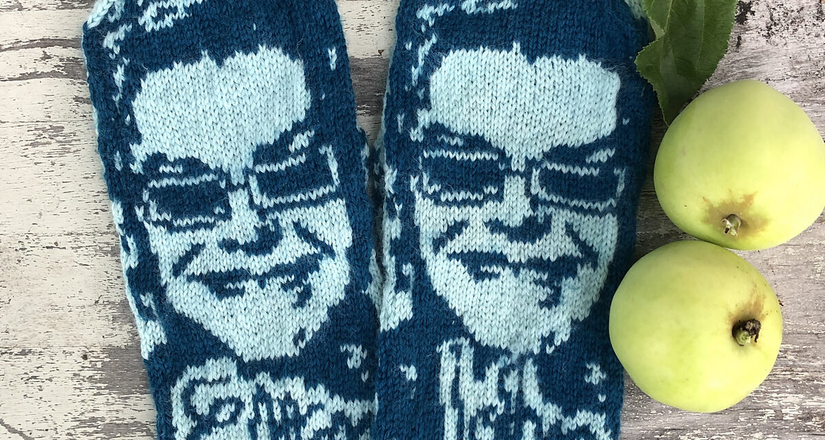 Knit a Pair of Elton John Mittens, Designed By Lotta Lundin, Pairs Well With Sunglasses, The More Outrageous, The Better!