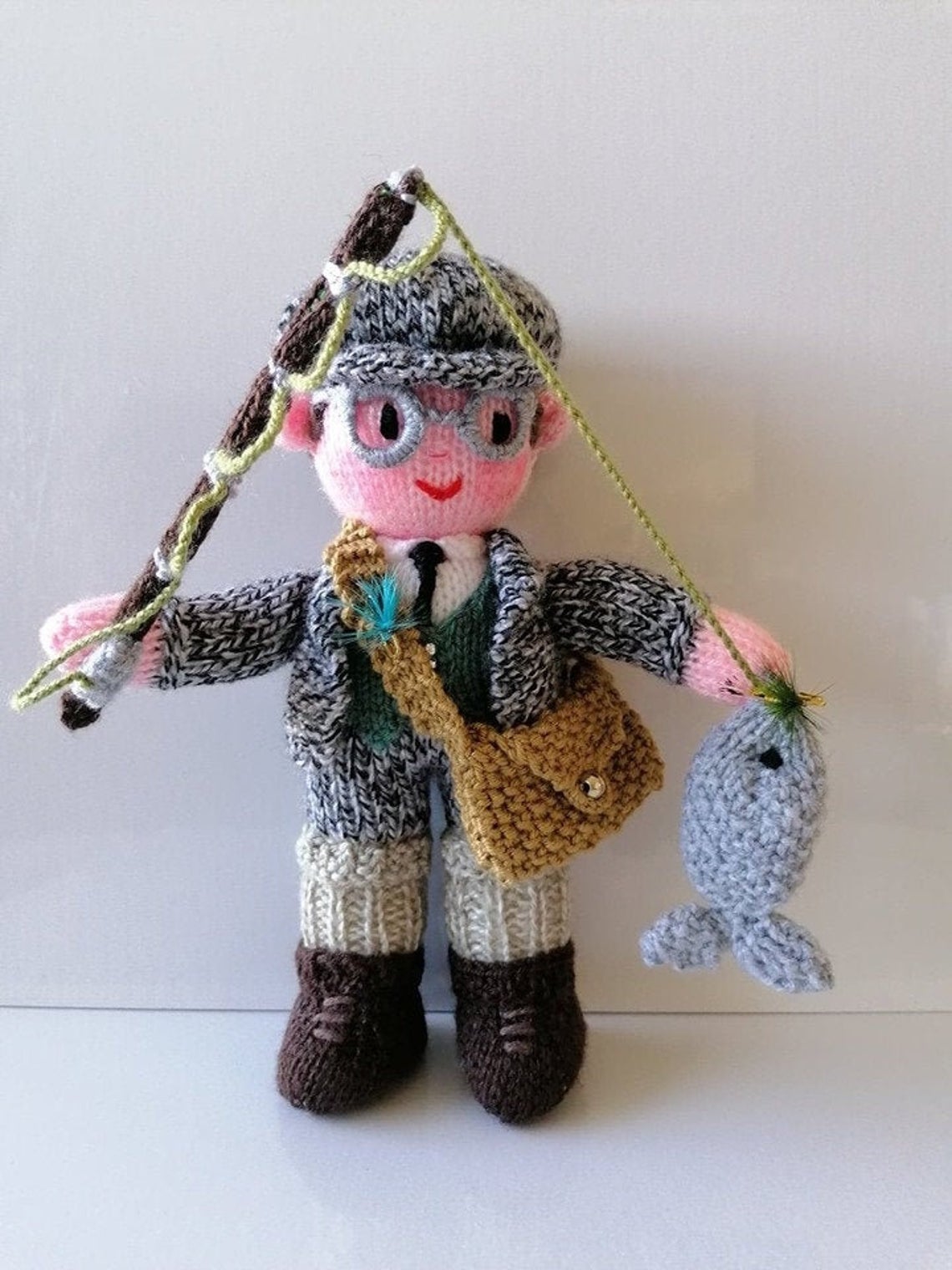 Knitted Amigurumi Patterns By Elaine Munn of ECDesignsToys