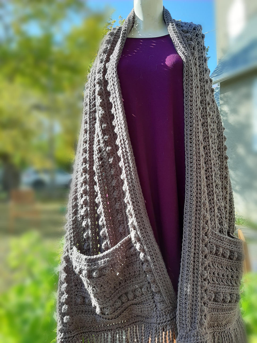 Designer Spotlight: The Best Knit & Crochet Pocket Shawl Patterns