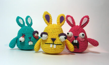 Crochet a Teeny Kitty Cat Or a Freaky Bunny Rabbit … These Wacky Amigurumi Make Me So Happy!