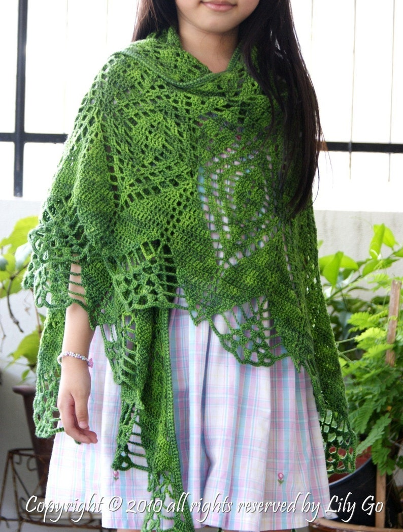 spring shawl patterns