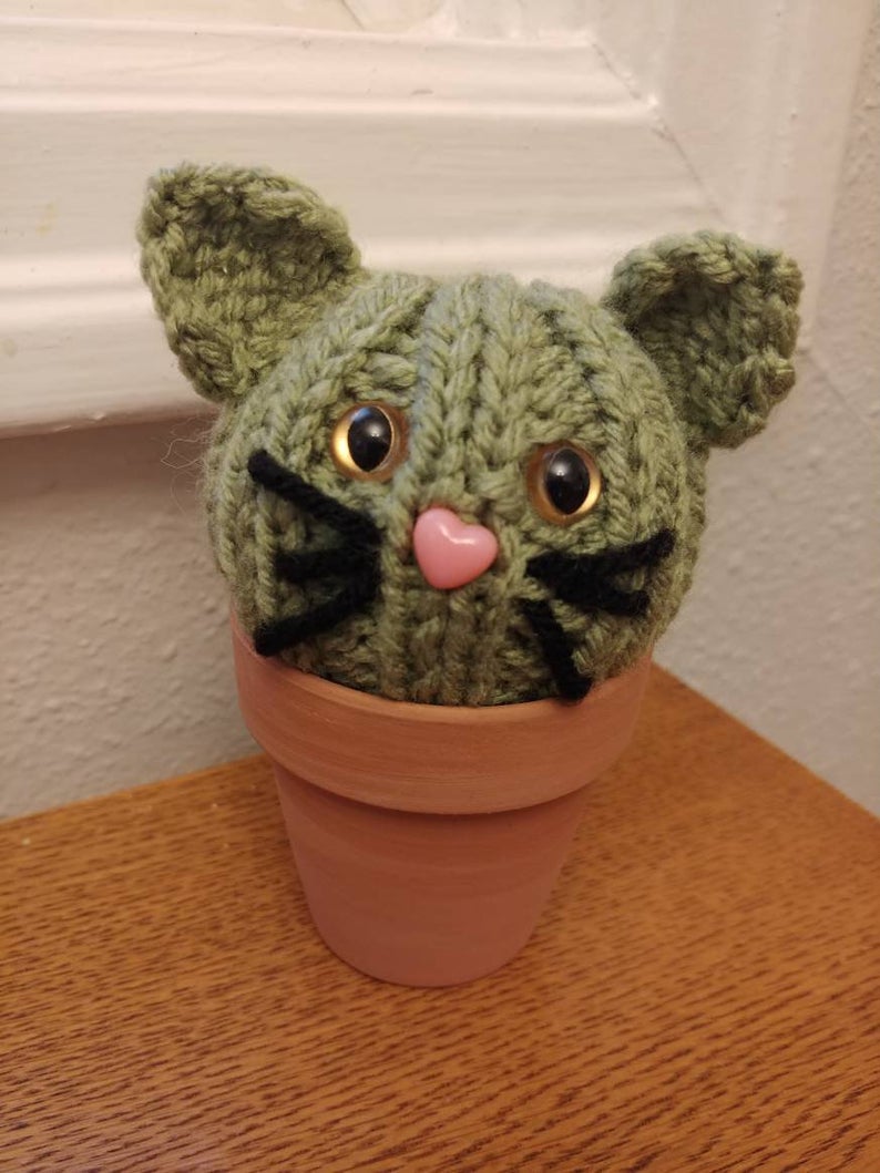 Great Gift Idea! Knit A Teeny, Tiny Succulent, So Sweet!