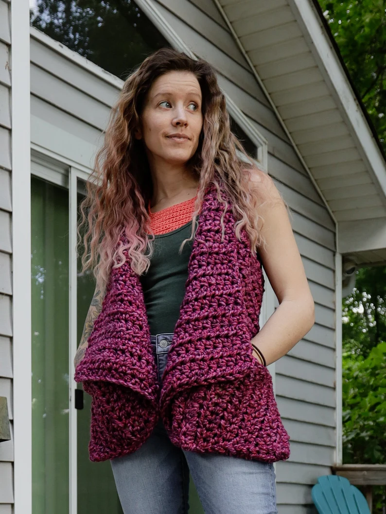 Designer Spotlight: The Best Knit & Crochet Pocket Shawl Patterns