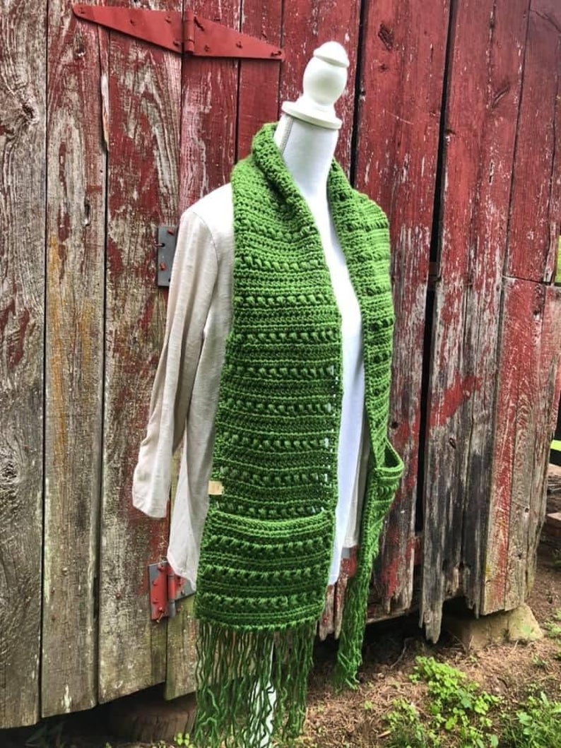 Designer Spotlight: The Best Knit & Crochet Pocket Shawl Patterns